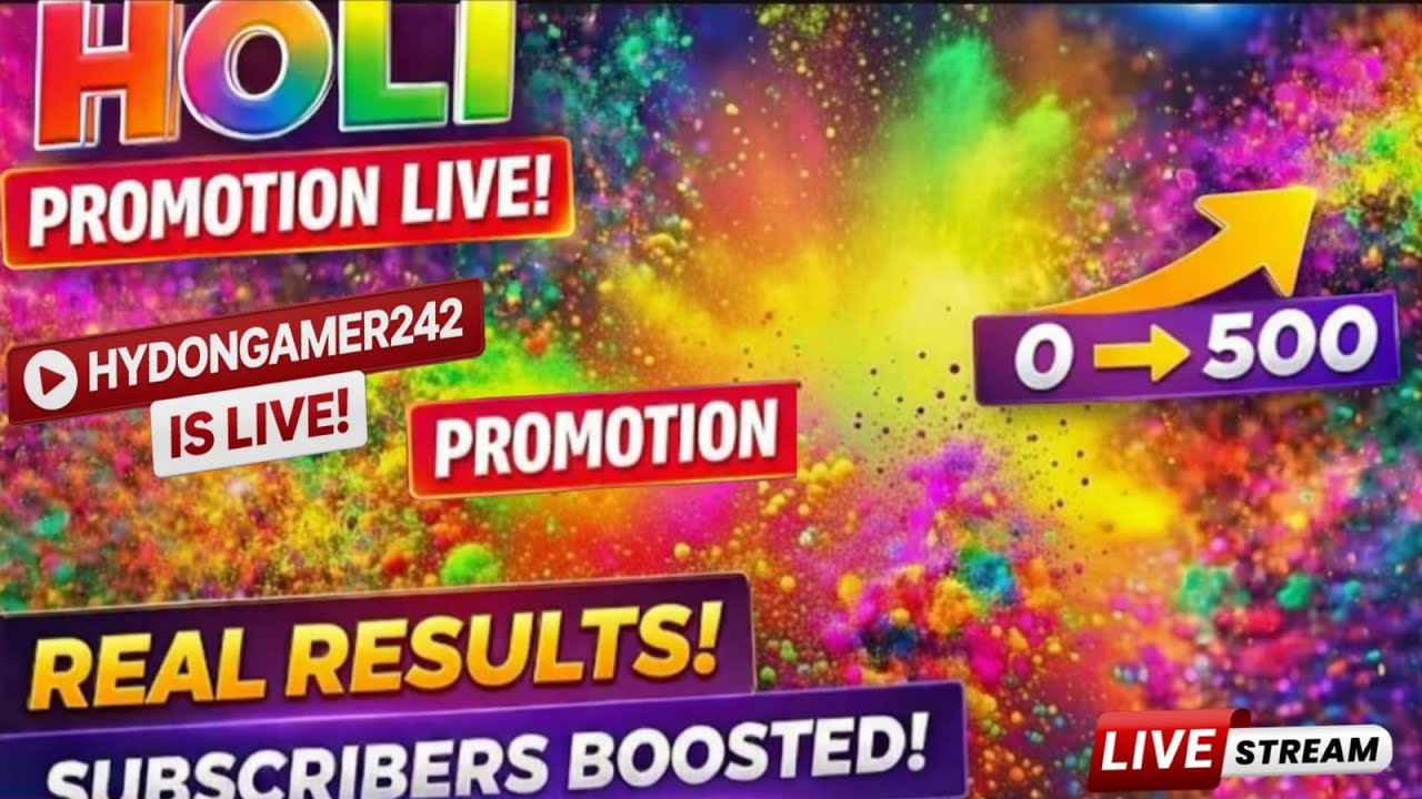 HYDONGAMING242 is live! free promotion