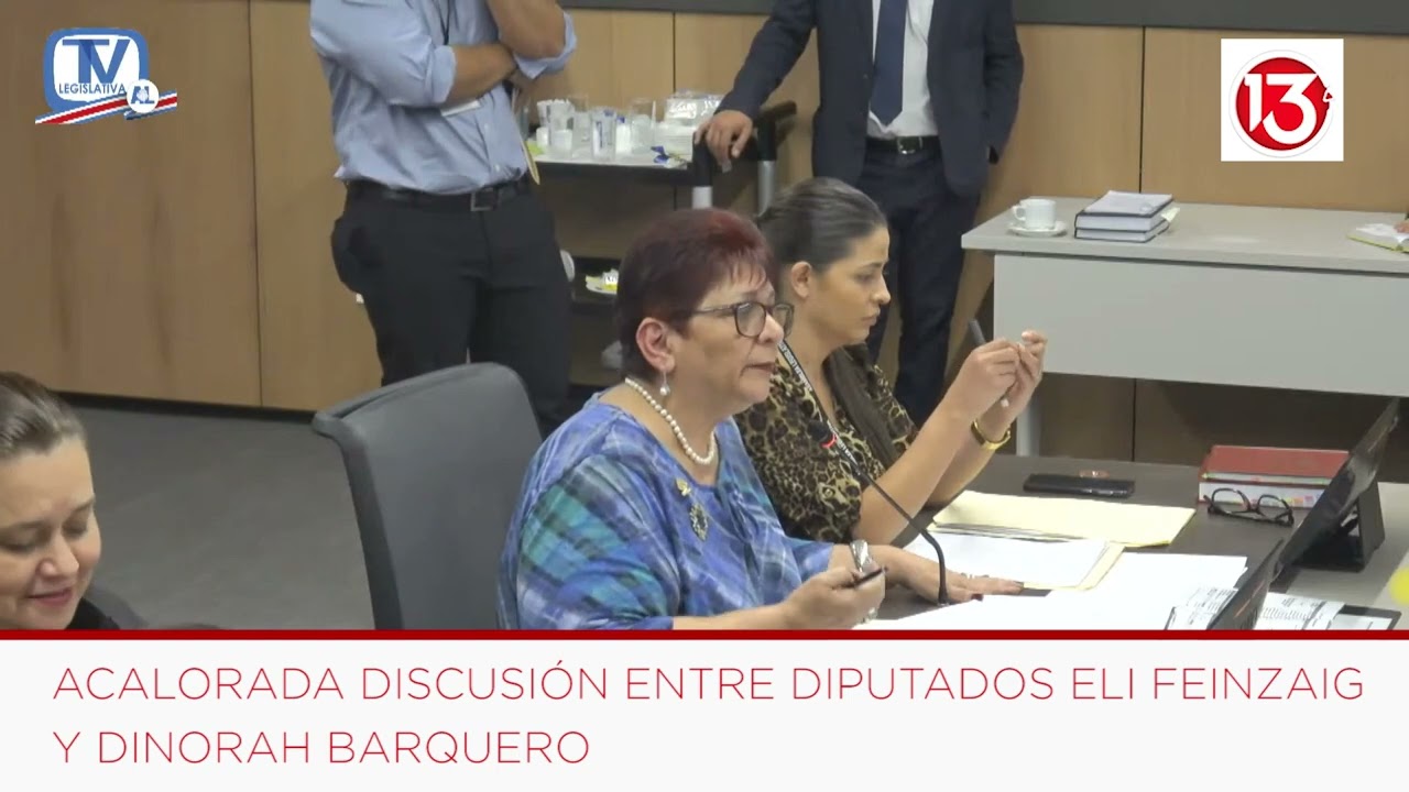 Discusión entre Eli Feinzaig y Dinorah Barquero