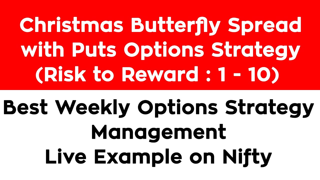 Christmas Tree Butterfly With Puts Strategy & Adjustments | Long Put Condor | Management