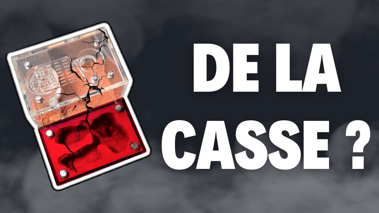 Ma fourmilière de chez Aliexpress se casse ? ( Réparation qualitative expresse ' ou pas ' )