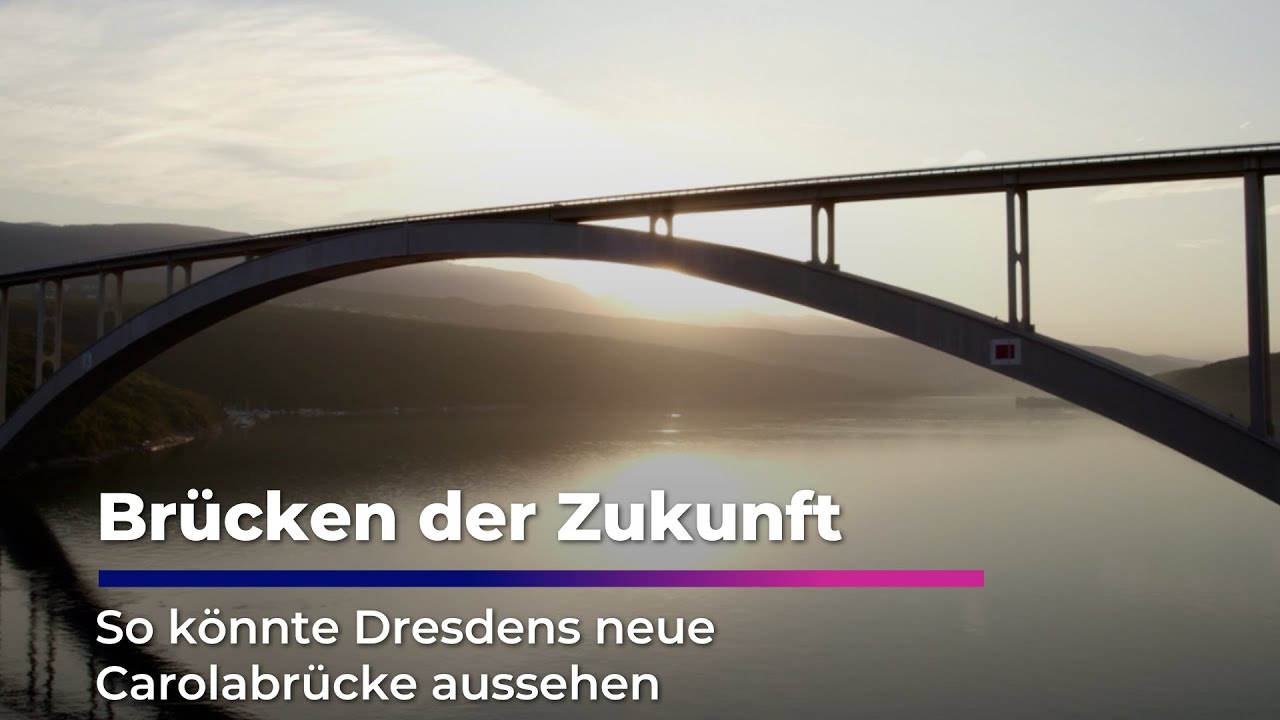Carolabrücke: Ausstellung zeigt neue Ideen I Sachsen Fernsehen
