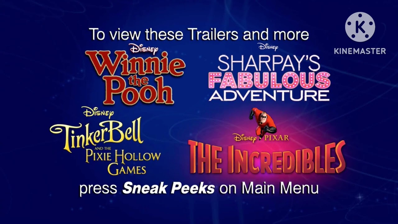 All to view these trailers and more press sneak pee￼ks on main menu