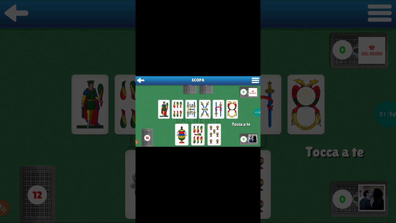 Il metodo di calcolo nella scopa chiamato 48:esempi pratici!