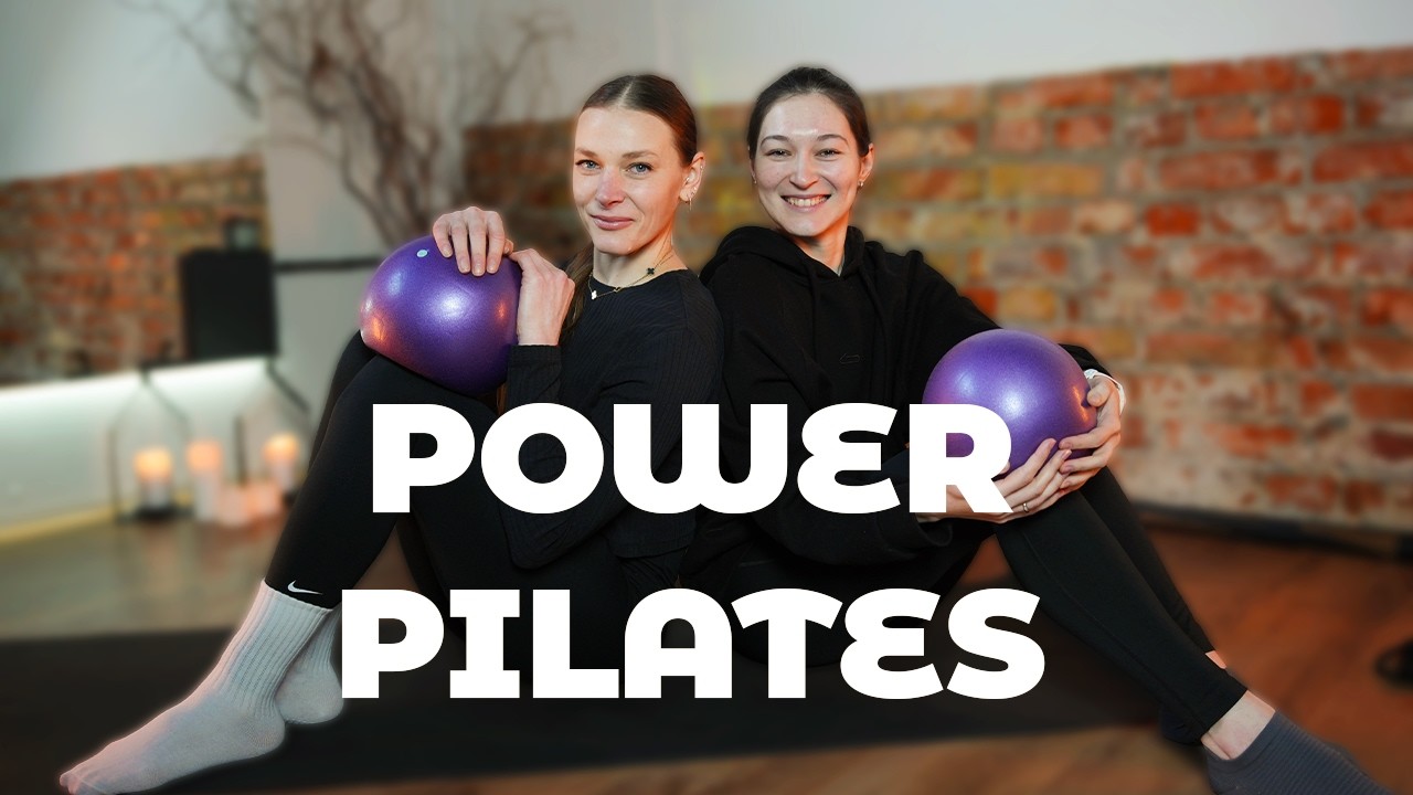 POWER PILATES (45 хвилин) | Йога на килимках | Йога українською | Ольга Пасічник