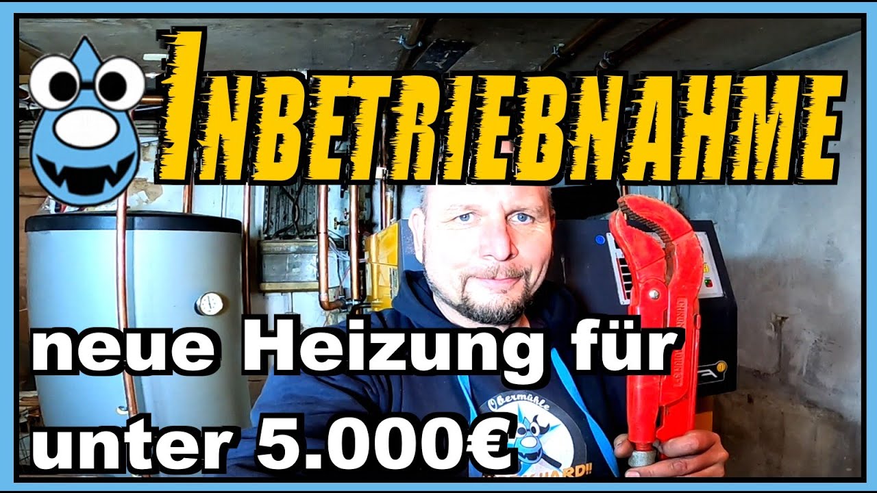Inbetriebnahme und Test der DIY- Holzvergaserheizung