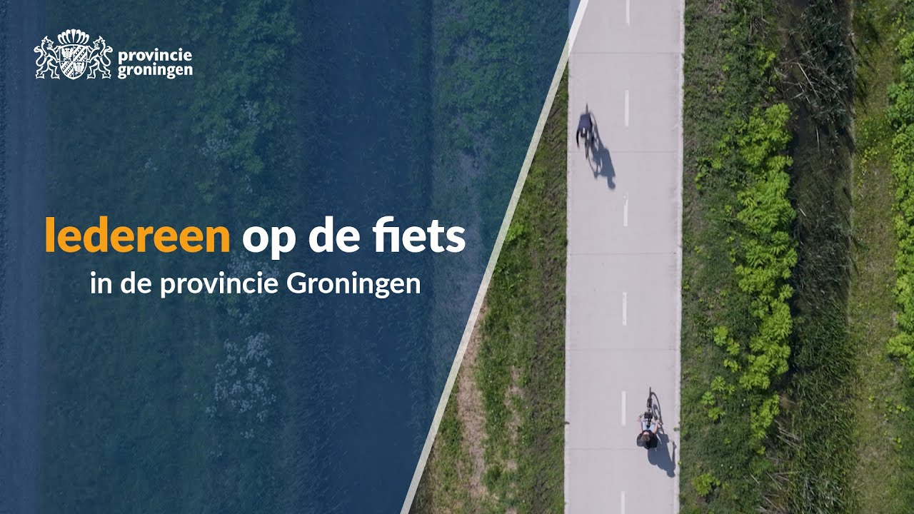 Iedereen op de fiets in de provincie Groningen