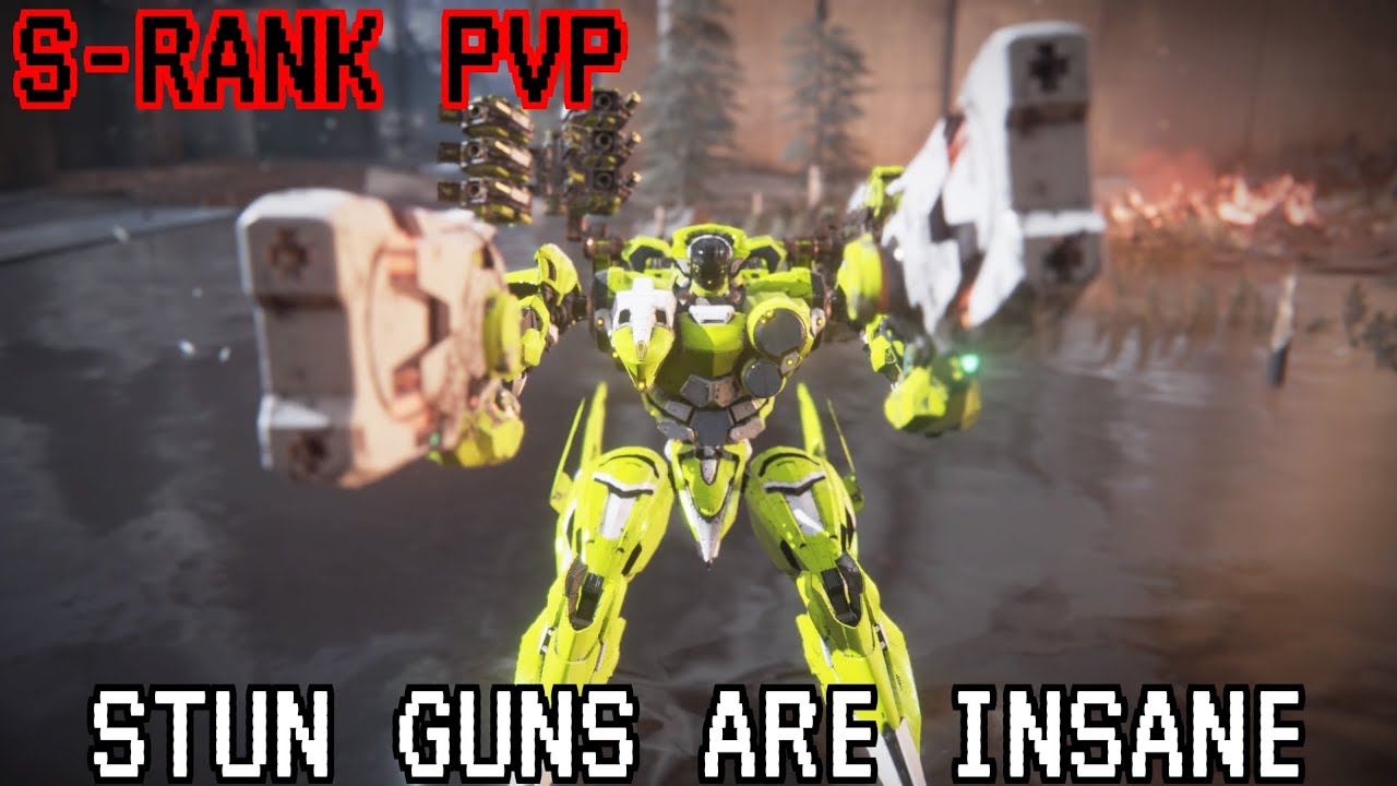 Электрошокеры — это просто СУПЕР! Презентация сборок для PvP-игры S-ранга — Armored Core 6