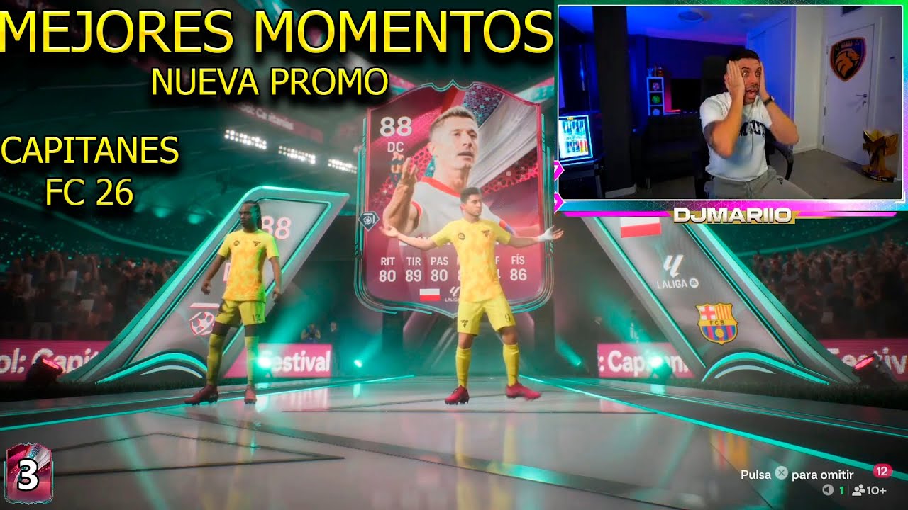 DjMaRiiO MEJORES MOMENTOS PROMO CAPITANES EN EA SPORTS FC 26