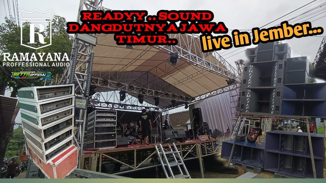Readyy RAMAYANA PROFESIONAL AUDIO... Sound dangdutnya Jawatimur... Live in Jember 🔥🔥🔥