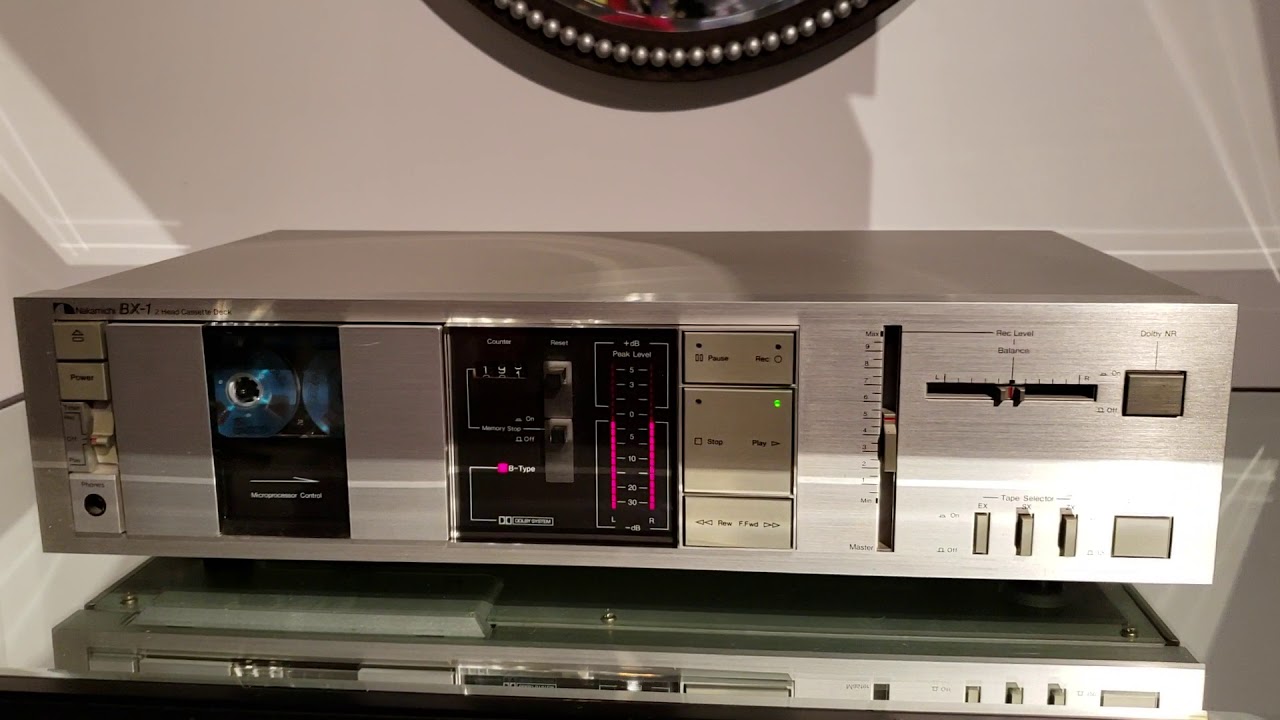 Nakamichi cassette deck BX-1 year 