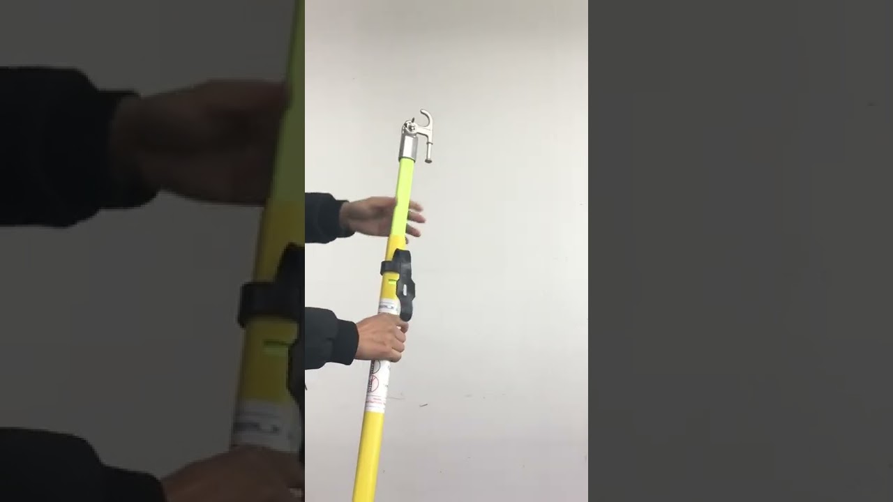 Insulated Triangle Telescopic Hot Stick