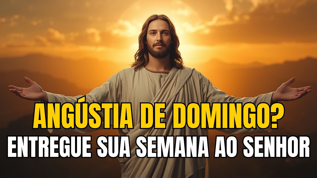 Antes de Dormir Neste Domingo, Ore Assim e Entregue Tudo a Deus | Oração da Noite
