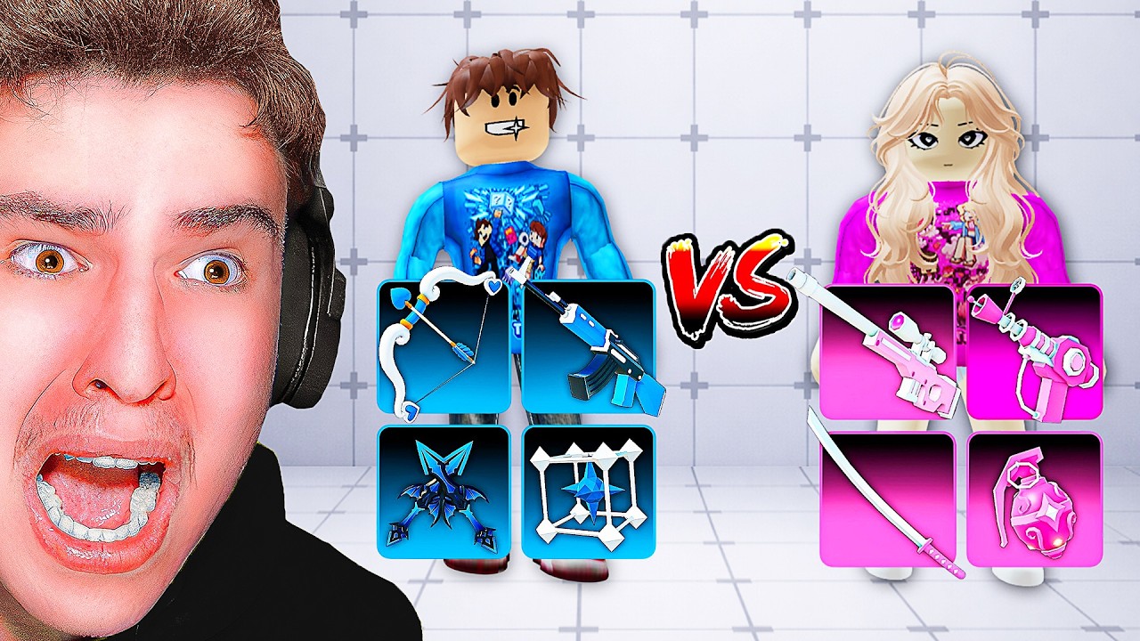 TEAM BĂIEȚI vs. TEAM FETE &Icirc;n *ROBLOX RIVALS* ... !