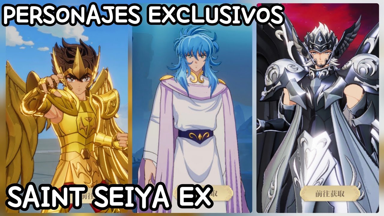 Saint Seiya Rebirth II (CHI) [EXCLUSIVE CHARACTERS]