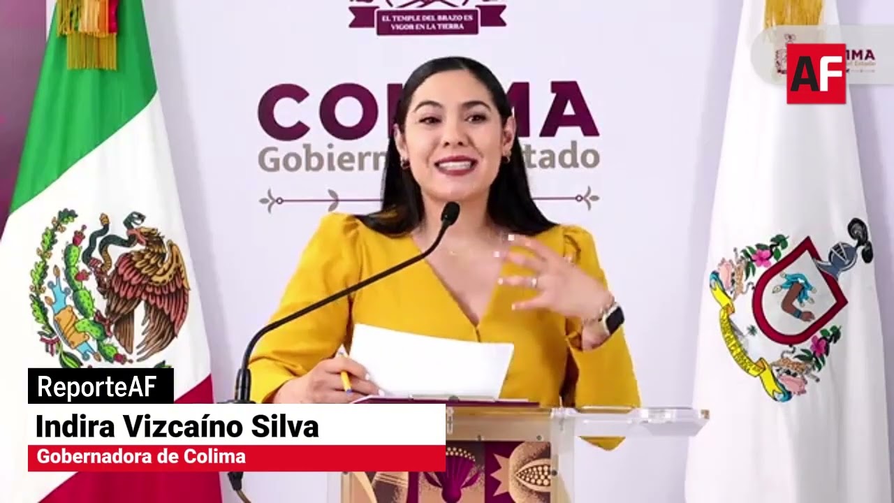 Indira Vizcaíno gobernadora de Colima, sobre manifestaciones por el 8M