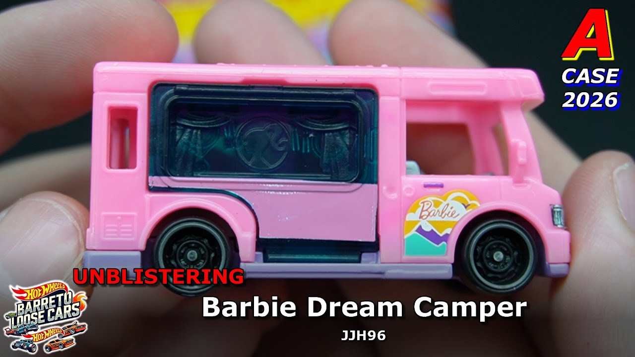 Barbie Dream Camper (JJH96) | Main Line 2026 - 021/250 | Hot Wheels | 1/64 | Loose