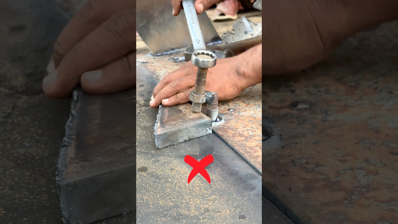 Heavy Duty Excavator Bucket Cutter Plate Repair & Alignment #welding#excavatorbucket#bucketrepair