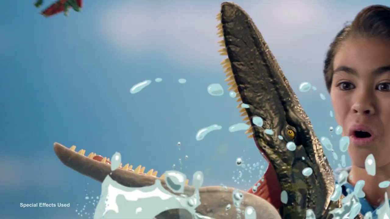 Jurassic World Rebirth - Mosasaurus Bite &lsquo;N Blast | AD