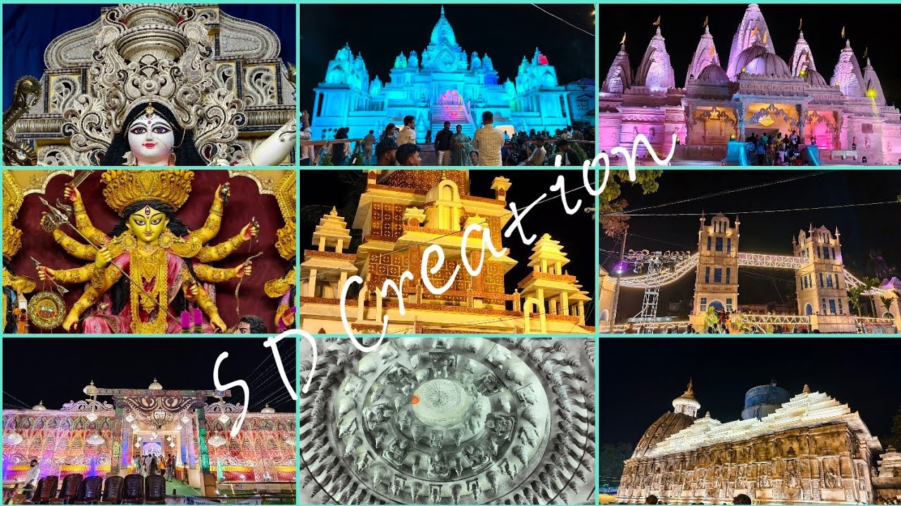 Durga Puja theme 2K25 #durgapuja #durga #durgamaa #highlights #2025 পূজা পরিক্রমা ২০২৫