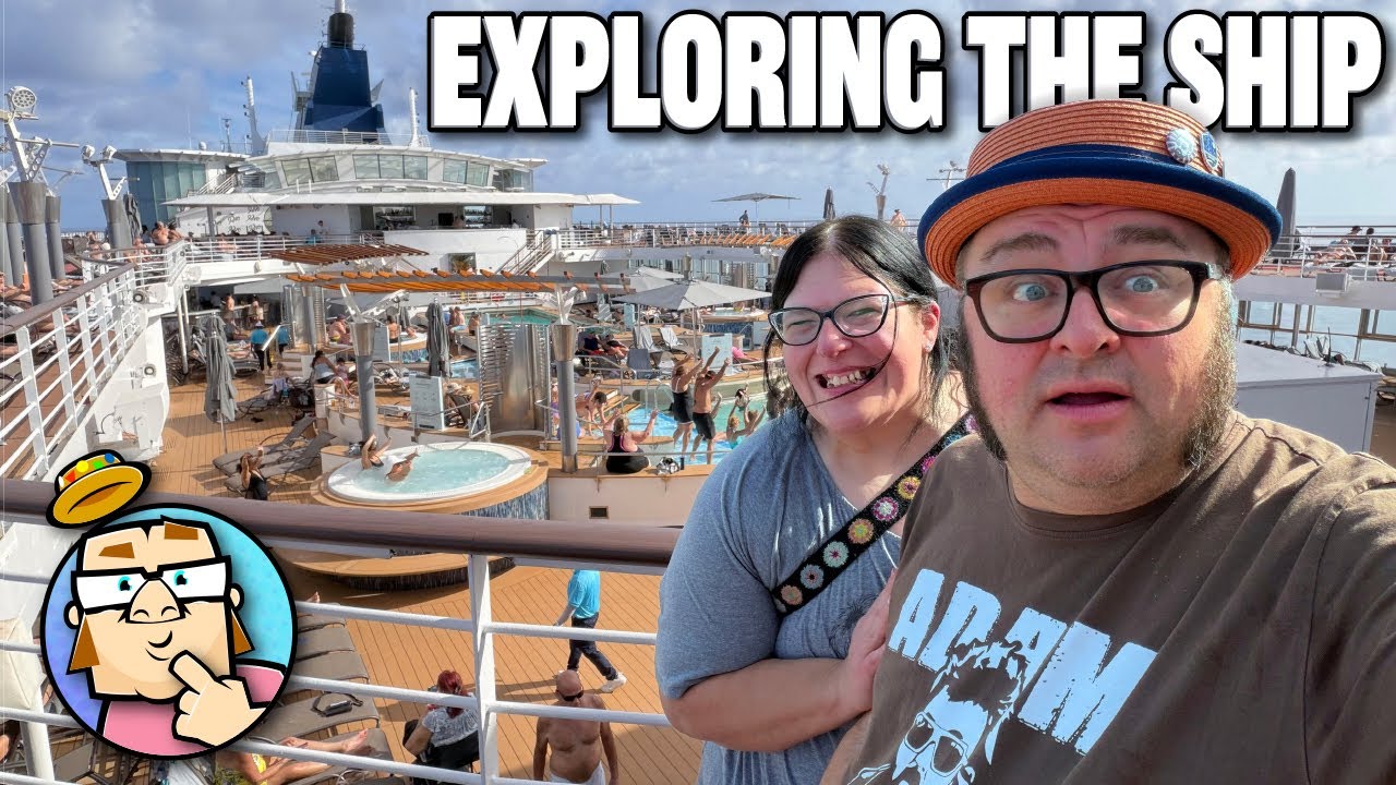 Exploring Our Ship - Celebrity Summit - Fancy Dinner at Cosmopolitan Restaurant - Day 2 of Cruise