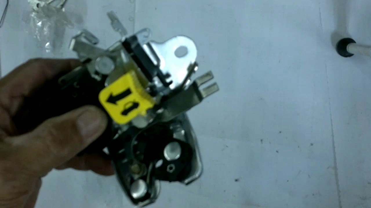 HOW TO REPAIR KIA VEHICLE TRUNK LOCK  & Figuring the missing parts