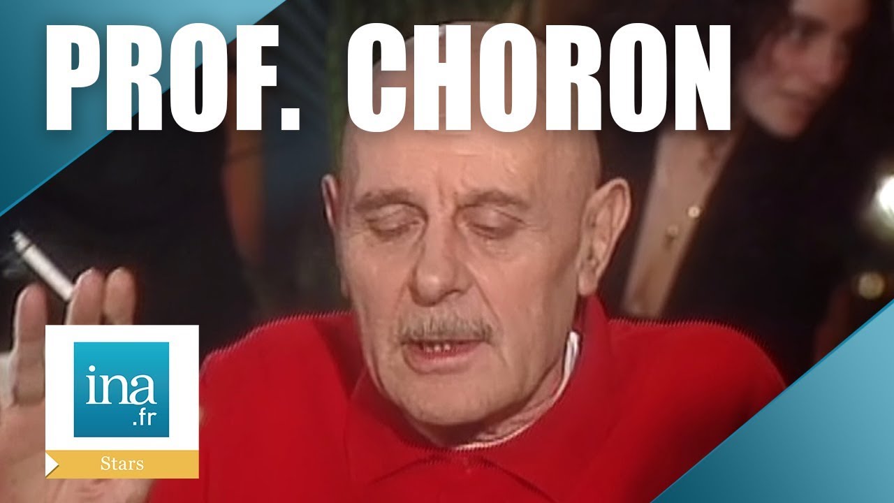 La véritable vie du Professeur Choron |  Archive INA
