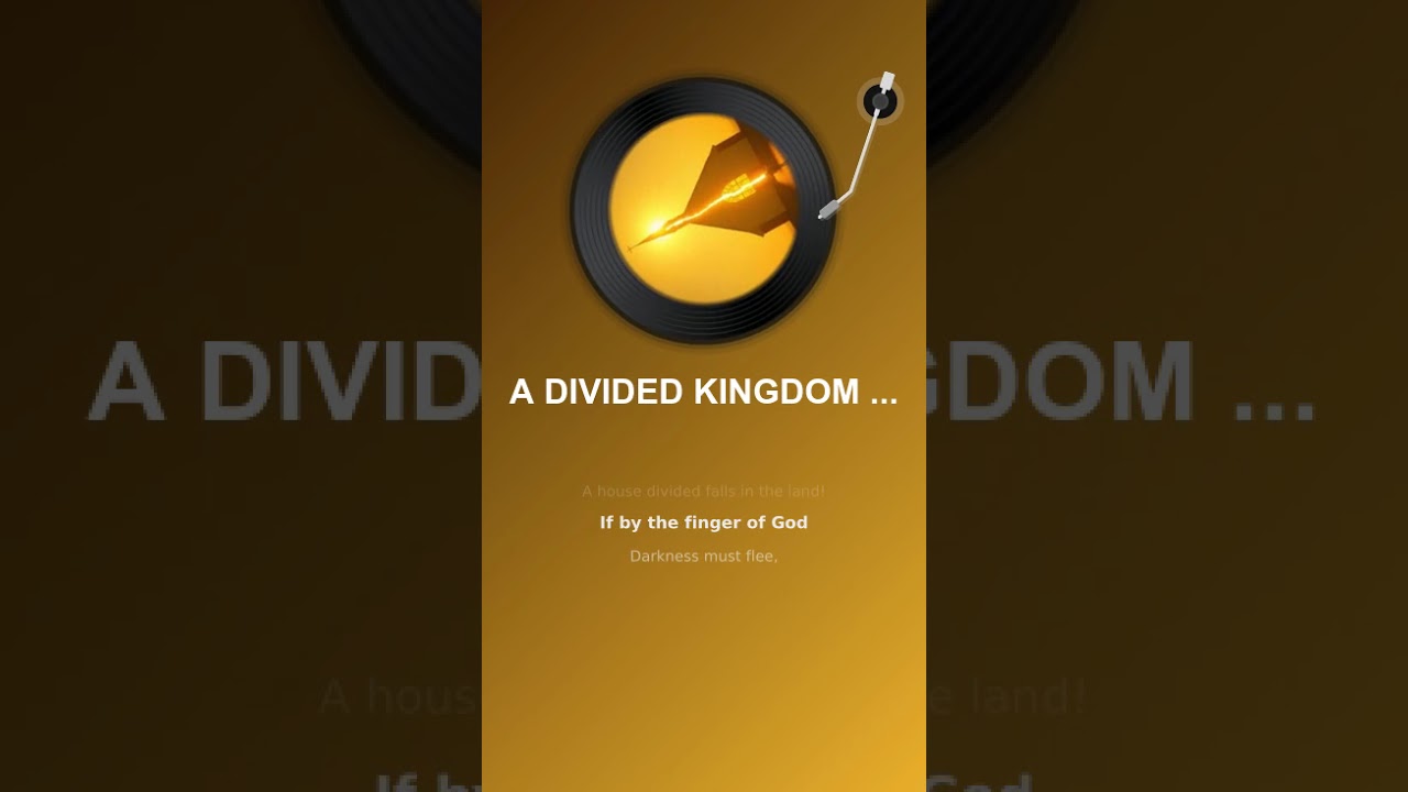 A DIVIDED KINGDOM CANNOT STAND Quinta 12 #deustemumapalavrapravoce #worshipmusic