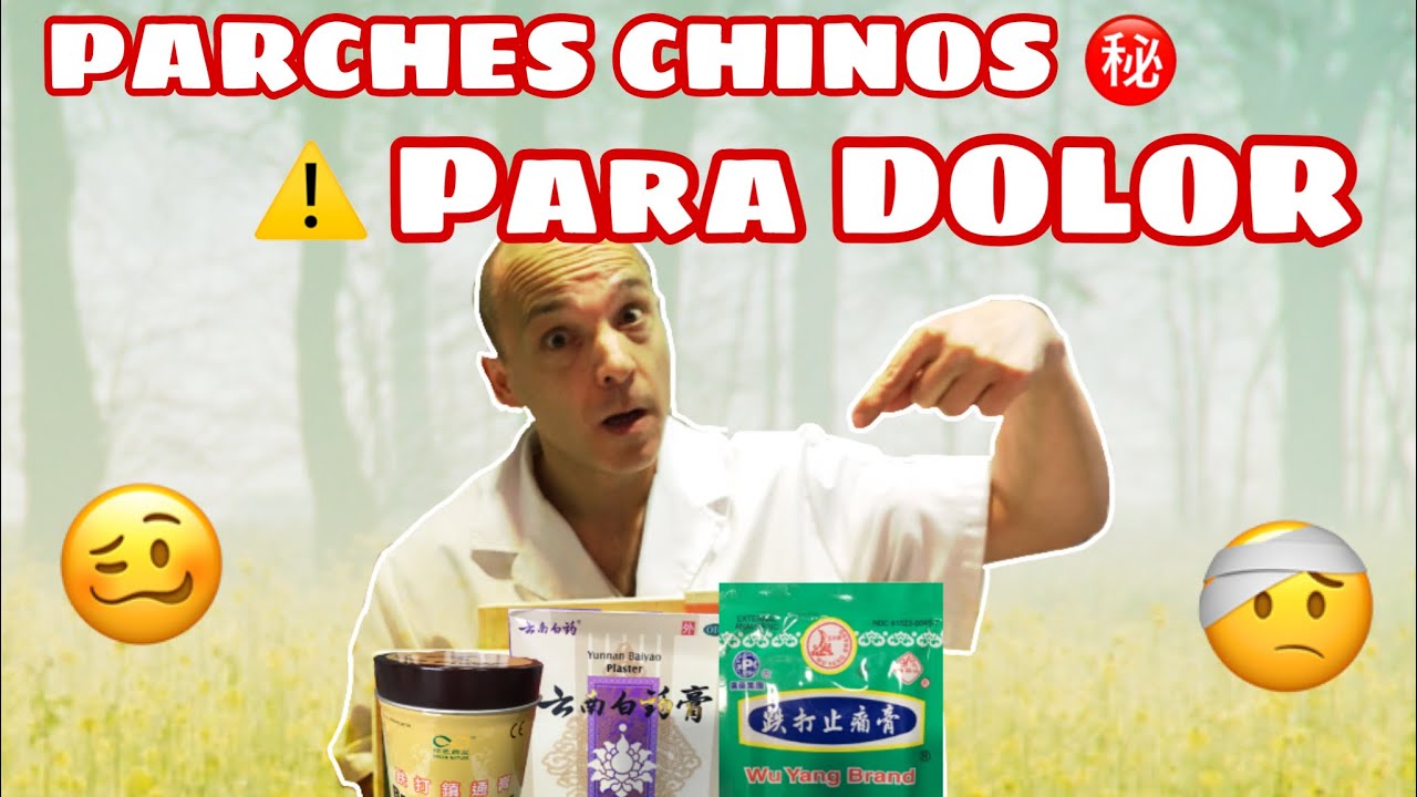 🔴PARA DOLOR- Parches terap&eacute;uticos Chinos - acupunturaclinica.com