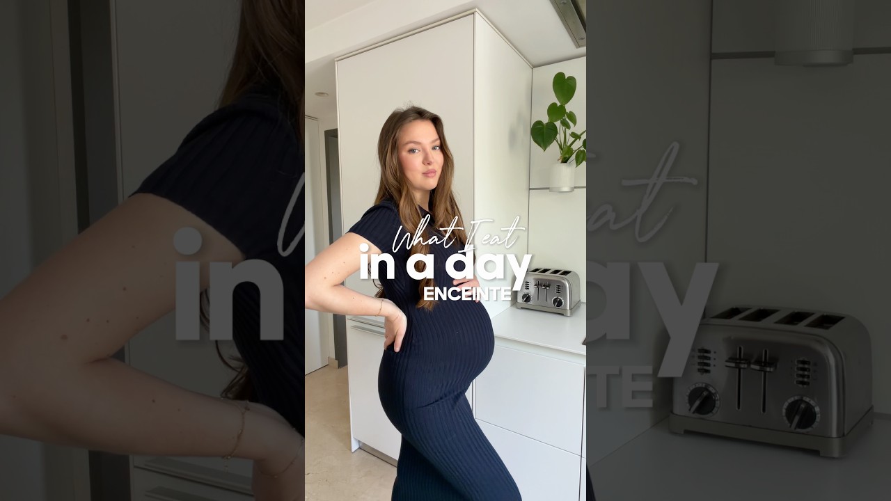 Une journ&eacute;e dans mon assiette enceinte de 7 mois🤎