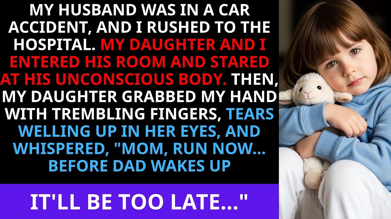 My husband was in an accident, my daughter whispered 