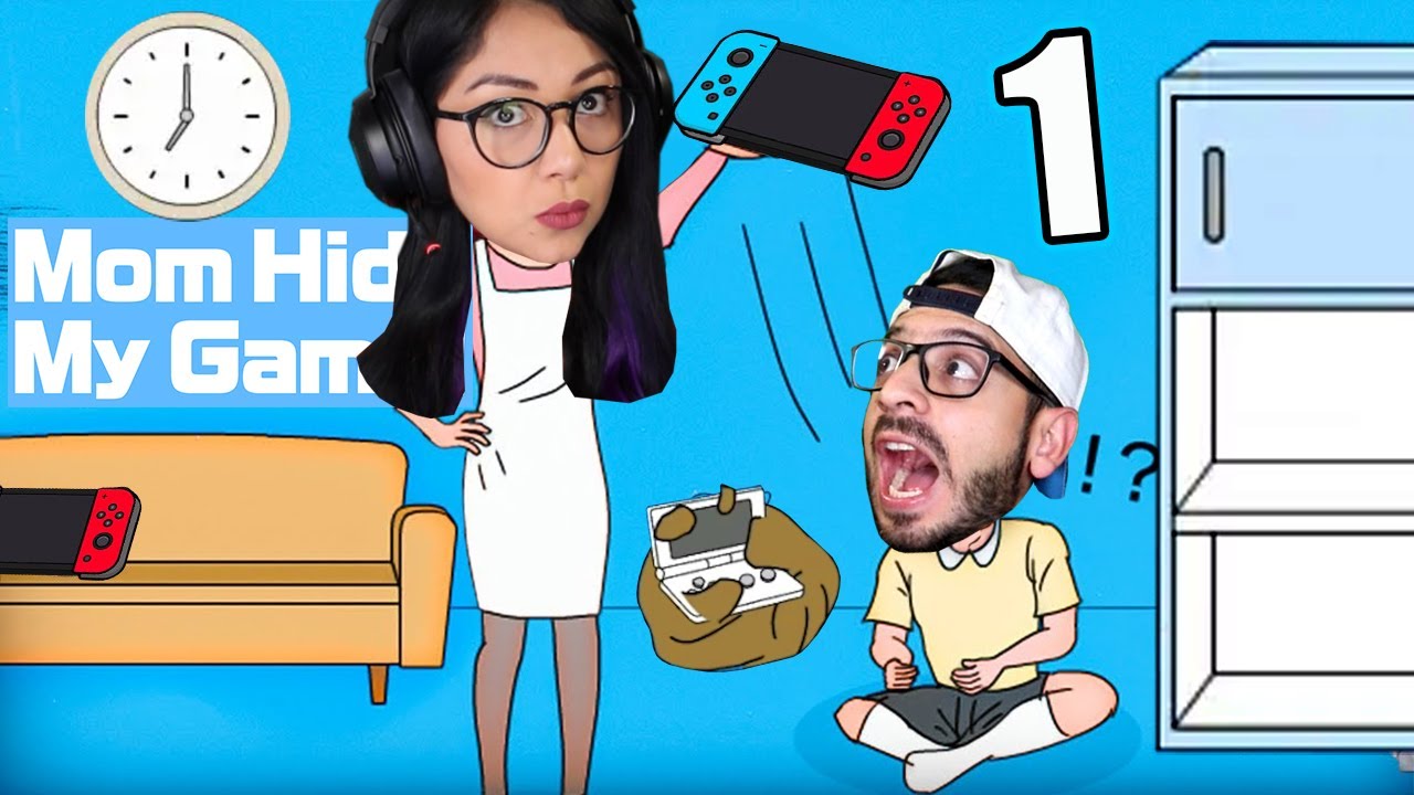 MAMA ME ESCONDIÓ MI JUEGO | Mom Hid My Game Capitulo 1 | Luky