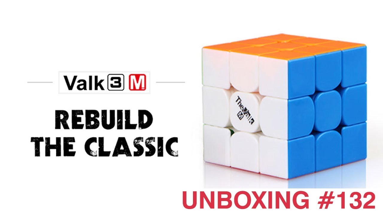 Unboxing №132 QiYi The Valk 3M  Magnetic cube