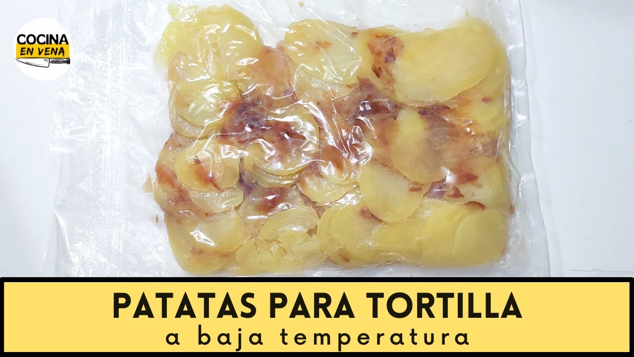 ✅ PATATAS a baja temperatura en SOUS VIDE PARA TORTILLA 💥