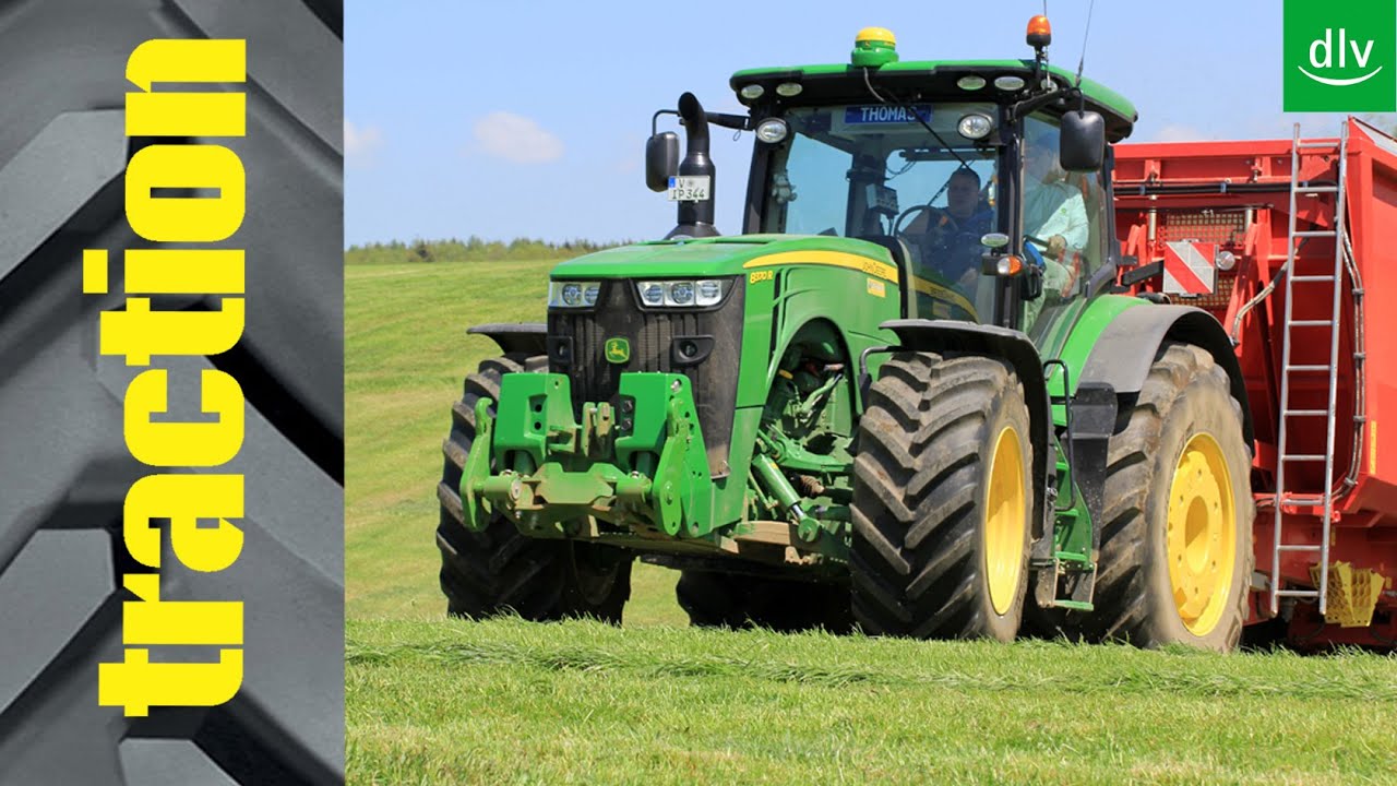 John Deere 8370R e23 im traction-Erstkontakt