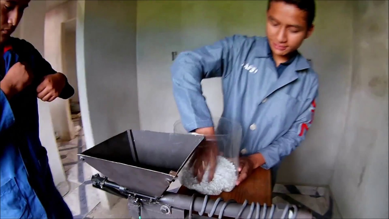 Extrusora de plastico