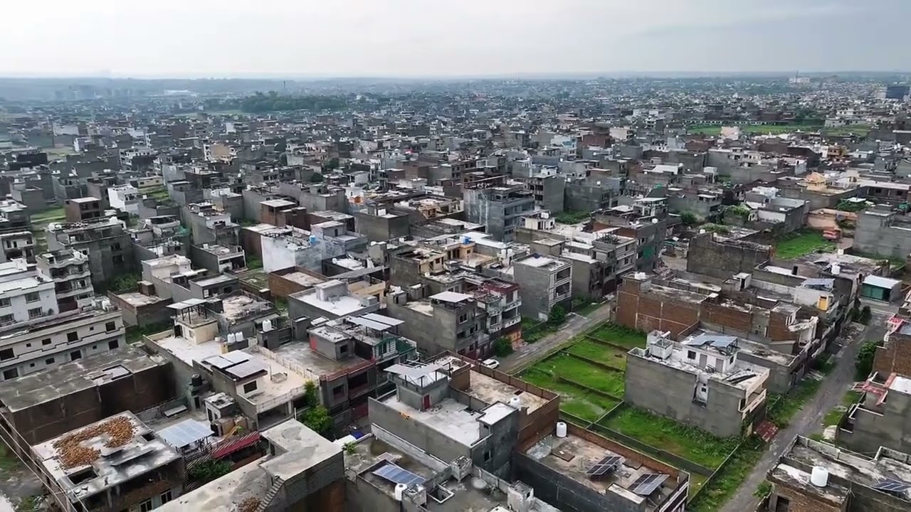 Ghouri Town Phase 7 Islamabad Drown View#GhouriTown #phase7 