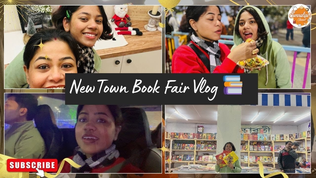 📚 NewTown Book Fair Vlog | Kolkata Book Fair 2026 | কলকাতা বইমেলা Experience ✨