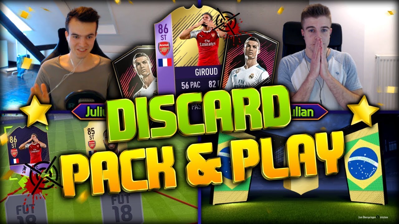 FIFA 18: 86 GIROUD Puskas Winner DISCARD PACK & PLAY!! 🔥💥