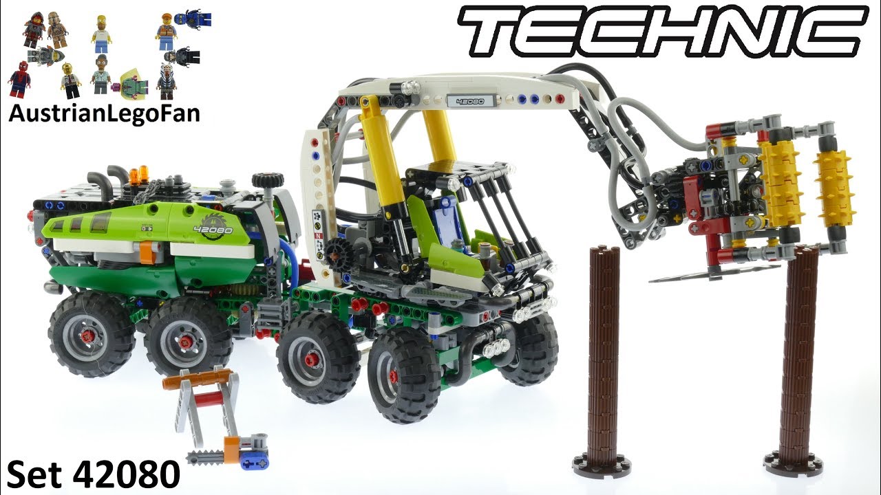 Lego Technic 42080 Forest Machine - Lego 42080 Speed Build