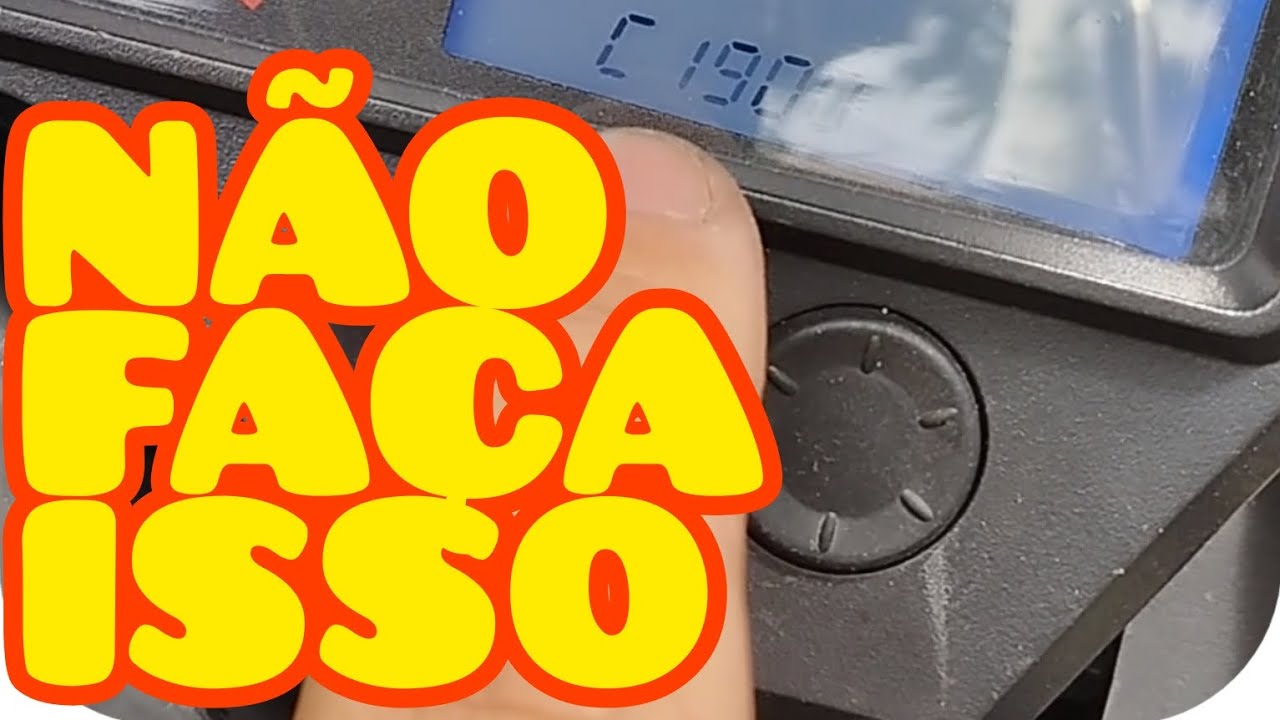 não faça isso ! configuração original do  painel   Shineray jef150s