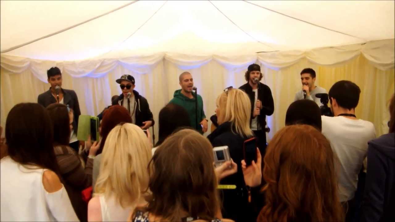 Chellce AJ interviews The Wanted at Chester Rocks 2013