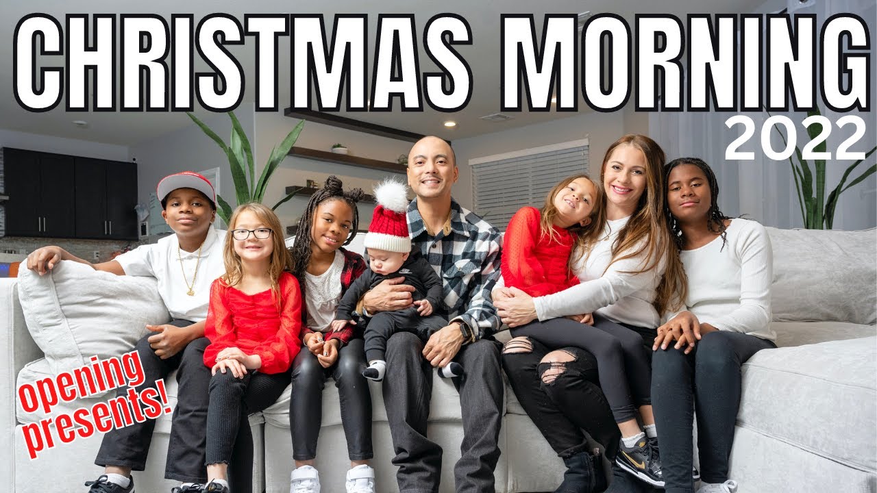Our Christmas Morning Opening Presents 2022- Christy Gior