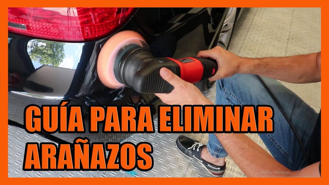 Cómo eliminar arañazos del coche