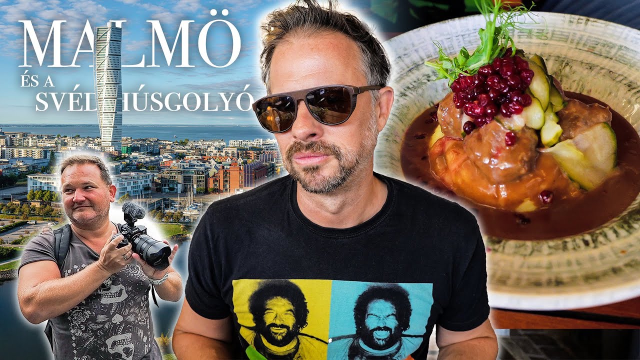 Malmö: Megkóstoltuk az IGAZI svéd húsgolyót a svéd NO-GO városban!