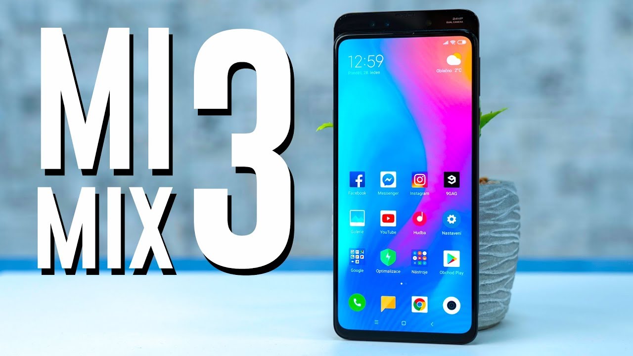 Xiaomi Mi Mix 3: Jak funguje výsuvná selfie kamera v praxi? (RECENZE #896)