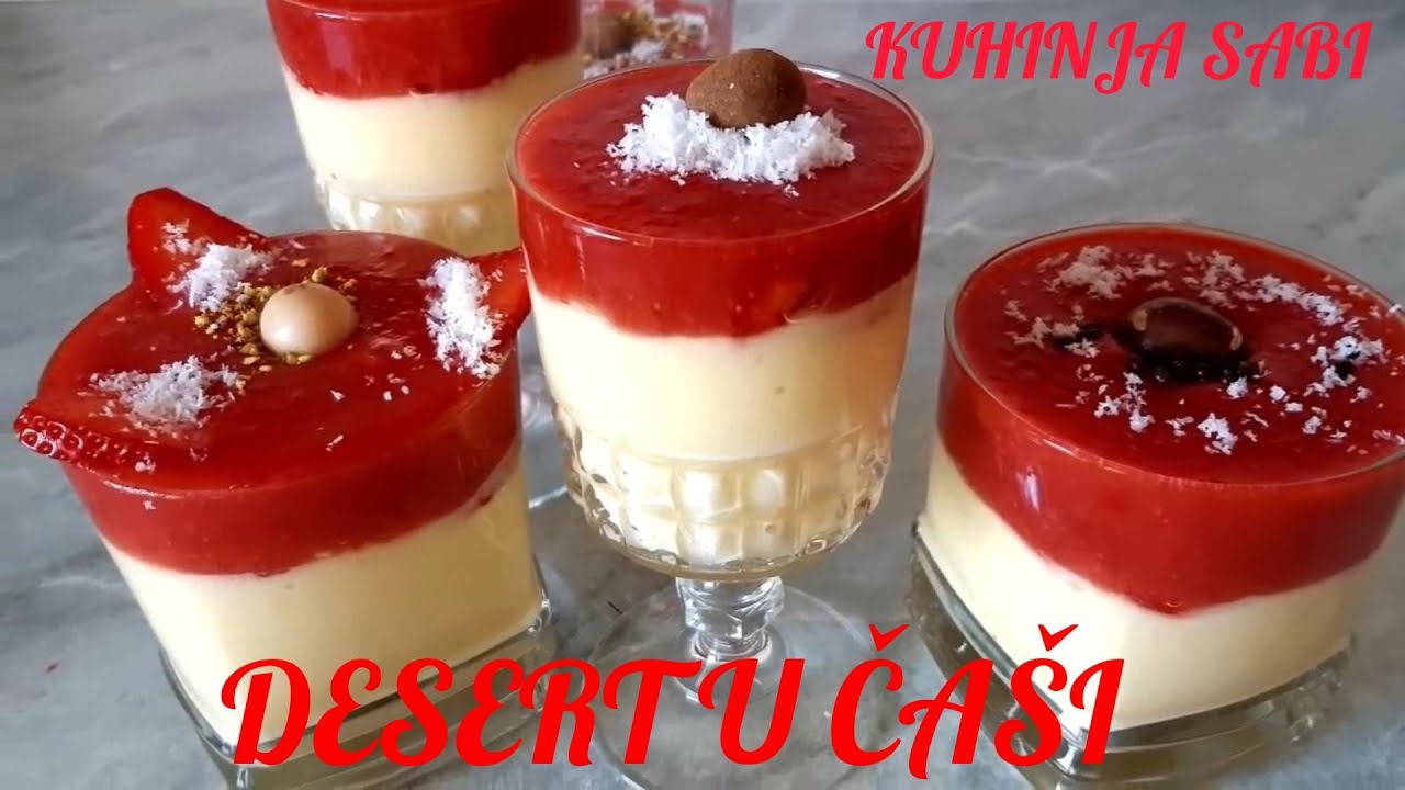 Brzi desert u ča&scaron;i za samo 3 minute
