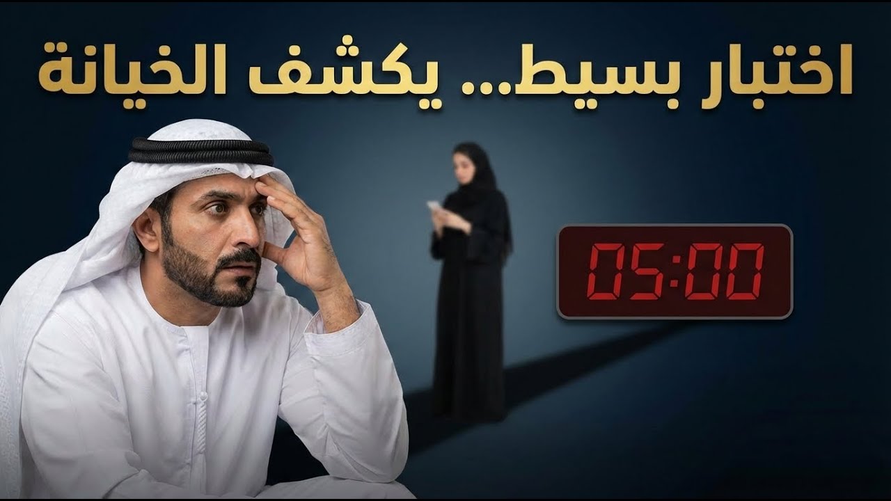 اختبار بسيط يكشف الخيانة في ٥ دقائق
