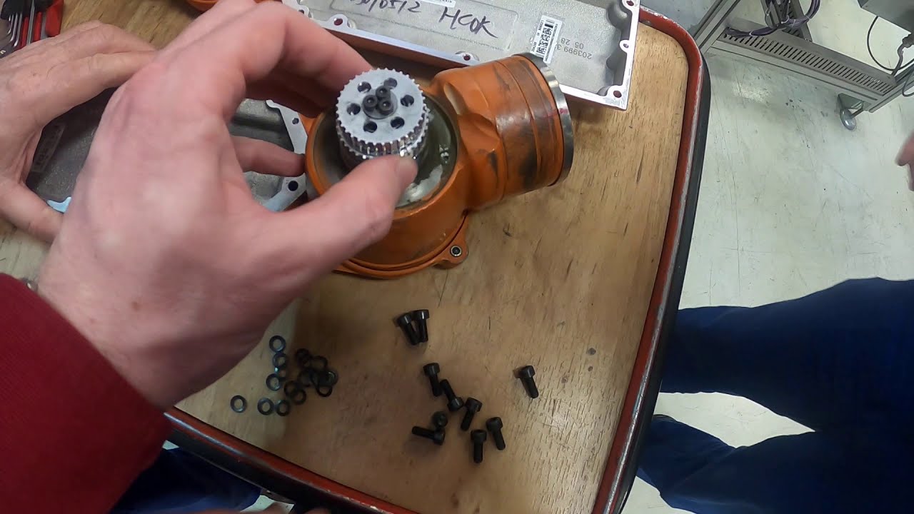 Inside The Arm of a KUKA robot