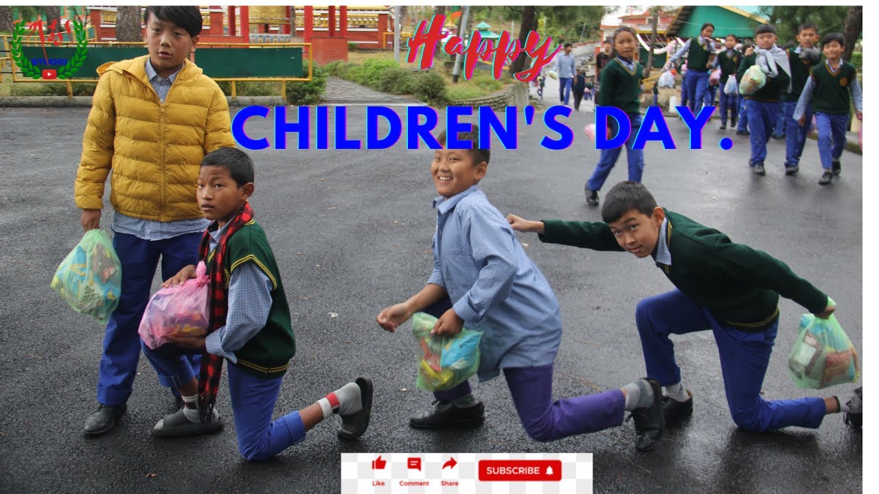 #happy children's day. #karma#tibetanvlogger