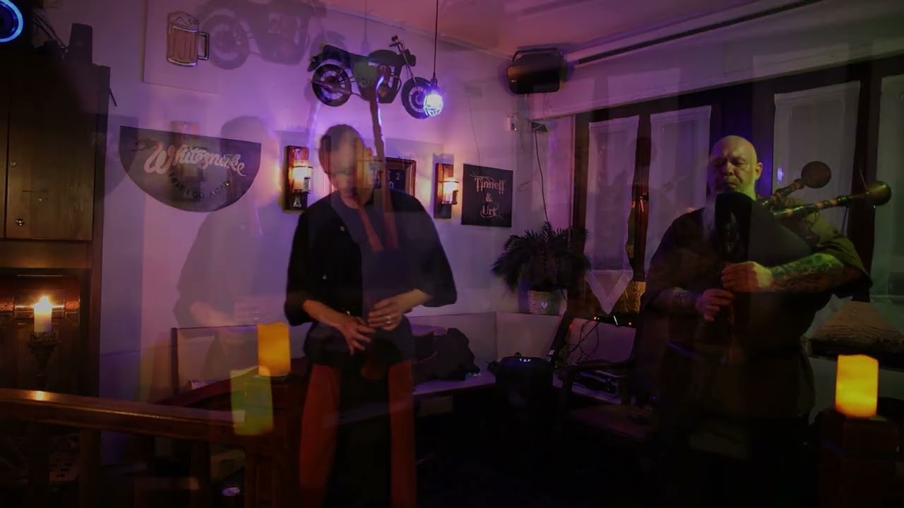 Mittelalterabend in der Quelle in Beckum /Marktsack/ Bagpipe (Medieval music)